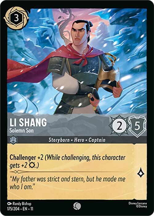 Li Shang Solemn Son 175/204 ()  - Cold Foil