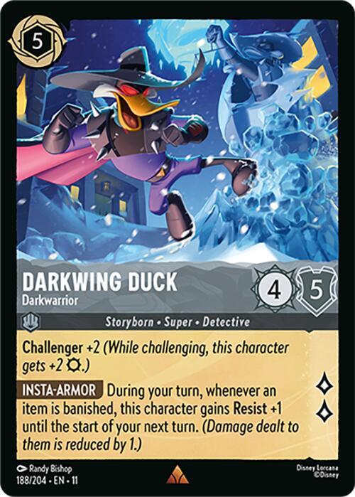 Darkwing Duck Darkwarrior 188/204 (Winterspell) 