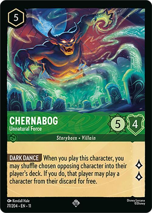 Chernabog Unnatural Force 77/204 (Winterspell) 