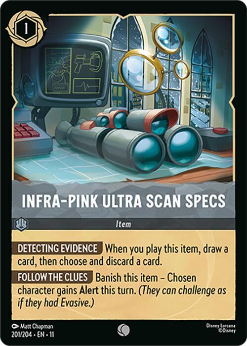 Infra Pink Ultra Scan Specs 201/204 ()  - Cold Foil