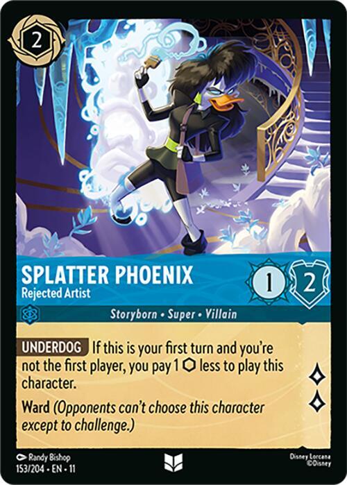 Splatter Phoenix Rejected Artist 153/204 () 