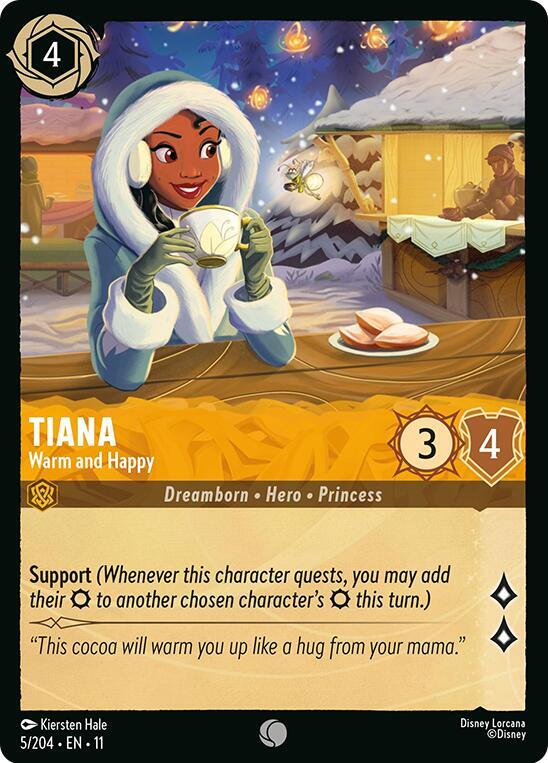 Tiana Warm and Happy 5/204 (Winterspell) 