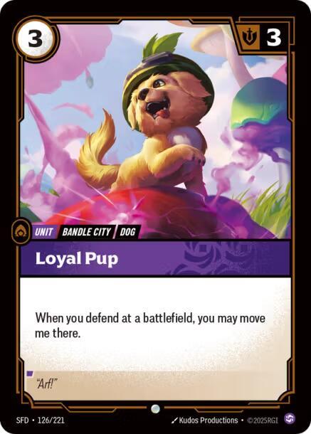 Loyal Pup 126/221 (Spiritforged) 