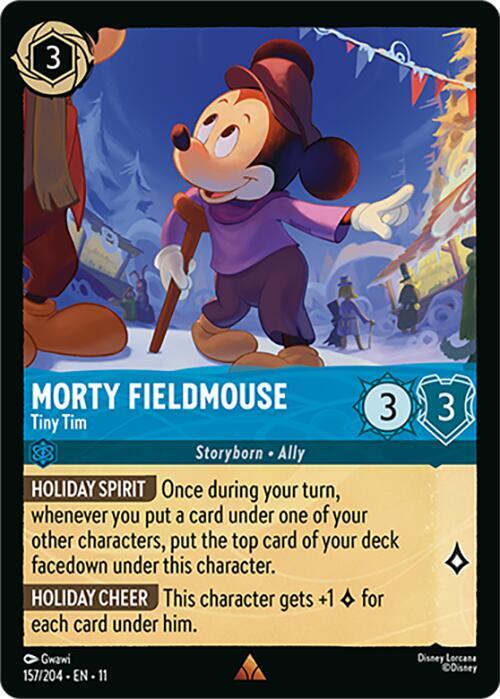 Morty Fieldmouse Tiny Tim 157/204 (Winterspell) 