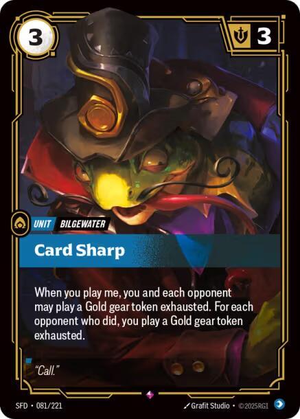 Card Sharp 81/221 (Spiritforged)  - Foil