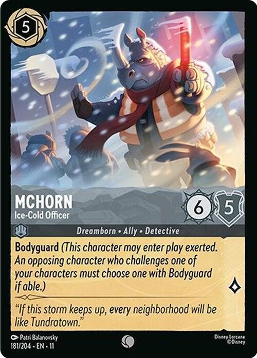 McHorn Ice Cold Officer 181/204 (Winterspell) 