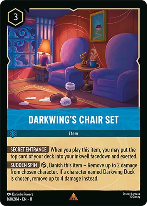 Darkwings Chair Set 168/204 ()  - Cold Foil