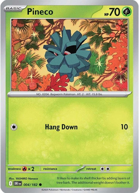 Pineco 004/182 (SV10: Destined Rivals) 