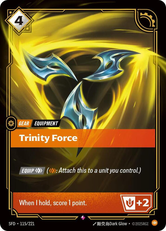 Trinity Force 115/221 (Spiritforged)  - Foil