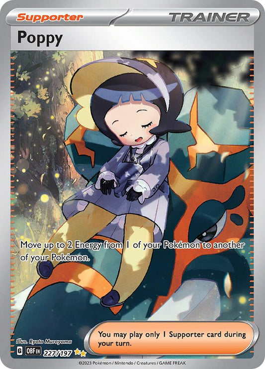 Poppy 227/197 (SV03: Obsidian Flames)  - Holofoil