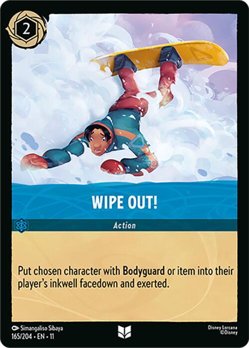 Wipe Out 165/204 ()  - Cold Foil