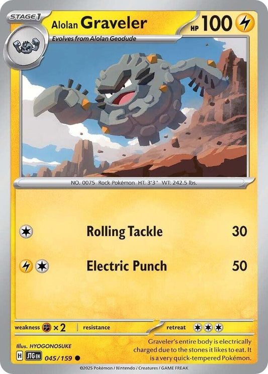 Alolan Graveler 045/159 (SV09: Journey Together) 