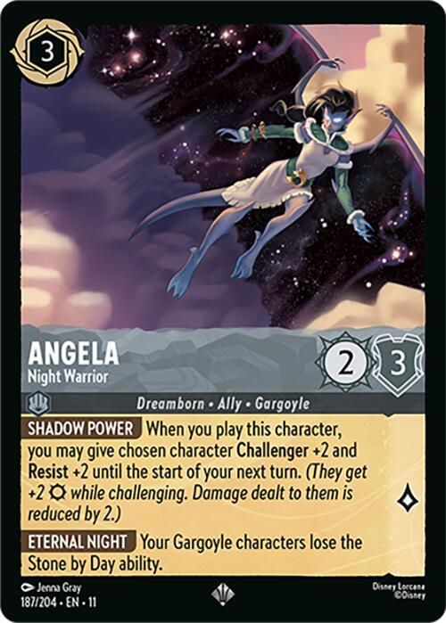 Angela Night Warrior 187/204 (Winterspell) 