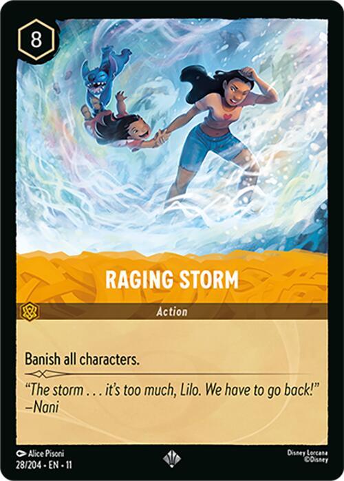 Raging Storm 28/204 ()  - Cold Foil