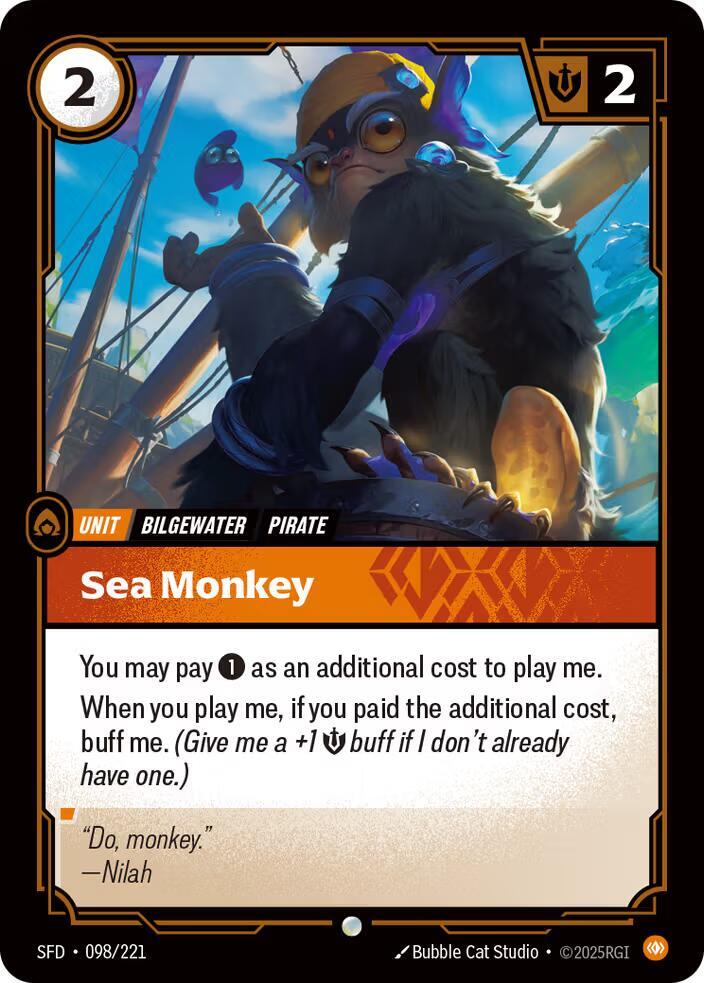 Sea Monkey 98/221 (Spiritforged)  - Foil