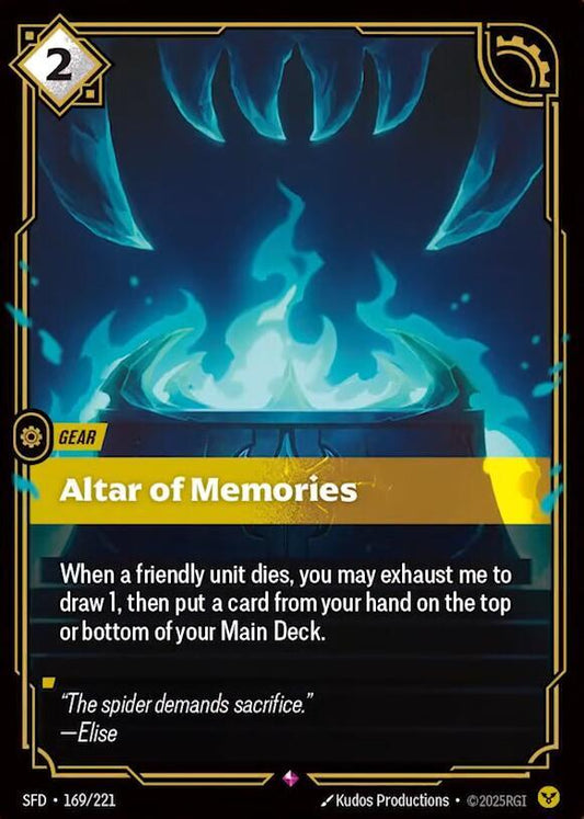 Altar of Memories 169/221 (Spiritforged)  - Foil
