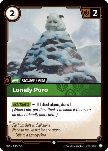 Lonely Poro 36/221 (Spiritforged) 