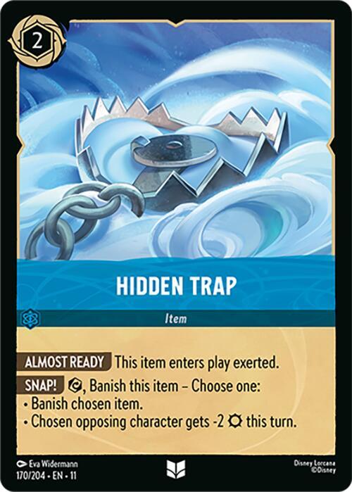Hidden Trap 170/204 (Winterspell) 