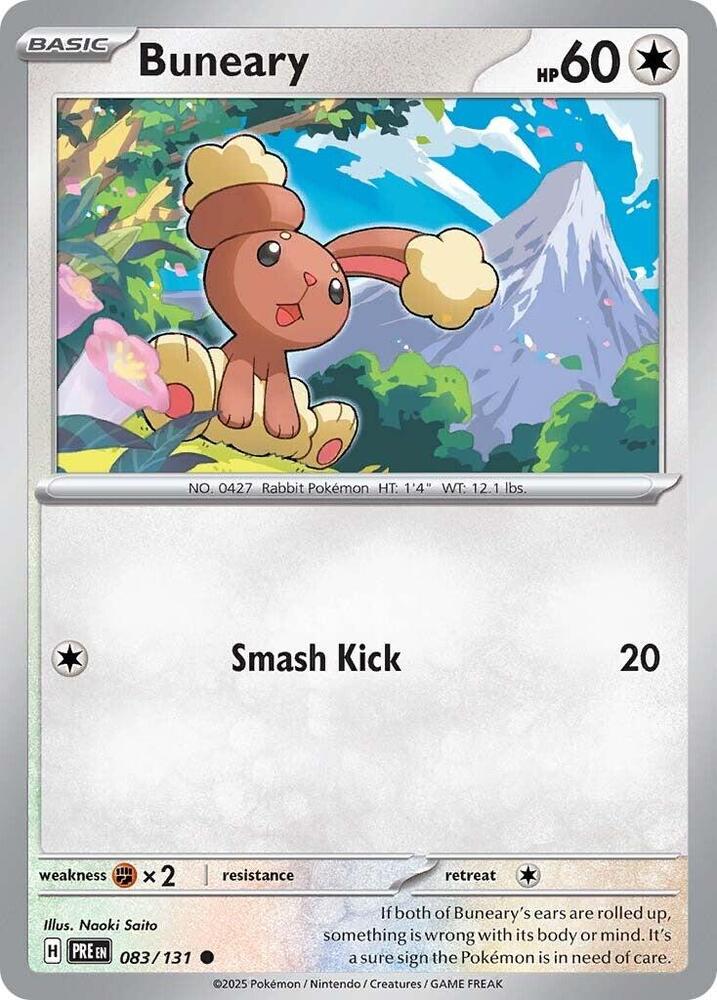 Buneary 083/131 (SV: Prismatic Evolutions) 