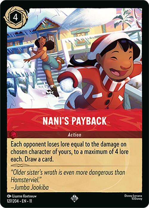 Nanis Payback 127/204 (Winterspell) 