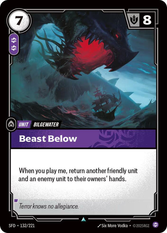 Beast Below 132/221 (Spiritforged) 