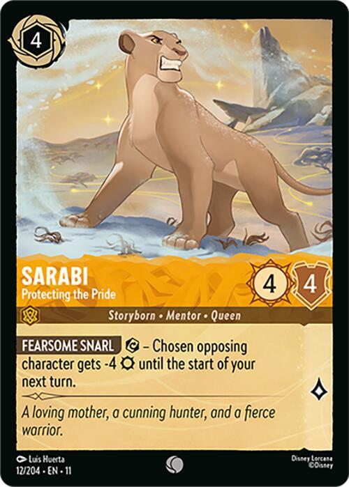 Sarabi Protecting the Pride 12/204 ()  - Cold Foil