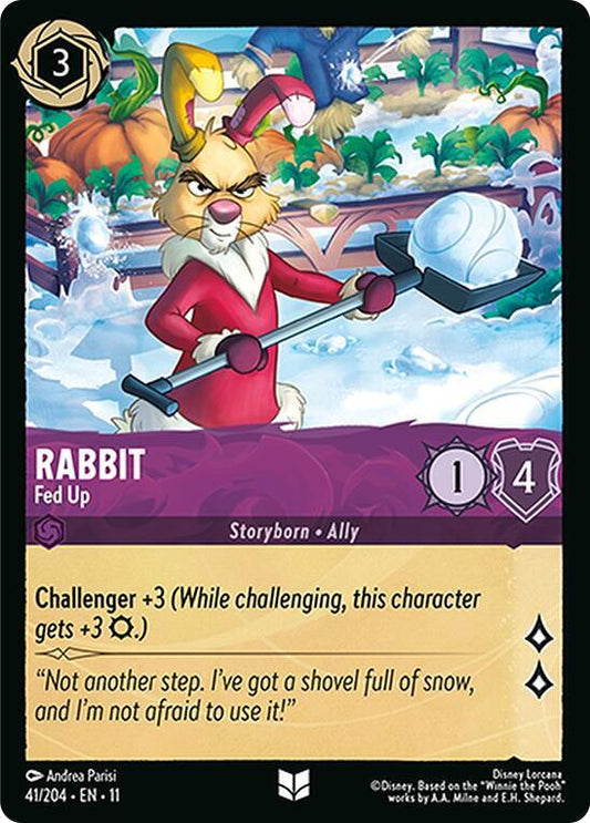 Rabbit Fed Up 41/204 (Winterspell) 