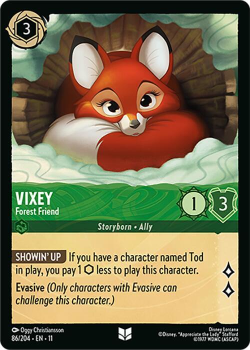 Vixey, Forest Friend 86/204 (Winterspell) 