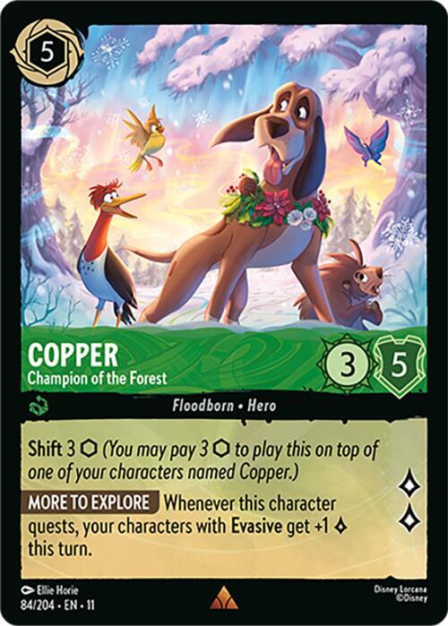 Copper Champion of the Forest 84/204 (Winterspell) 