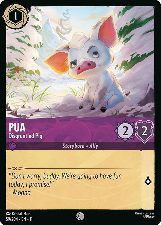 Pua Disgruntled Pig 59/204 (Winterspell) 