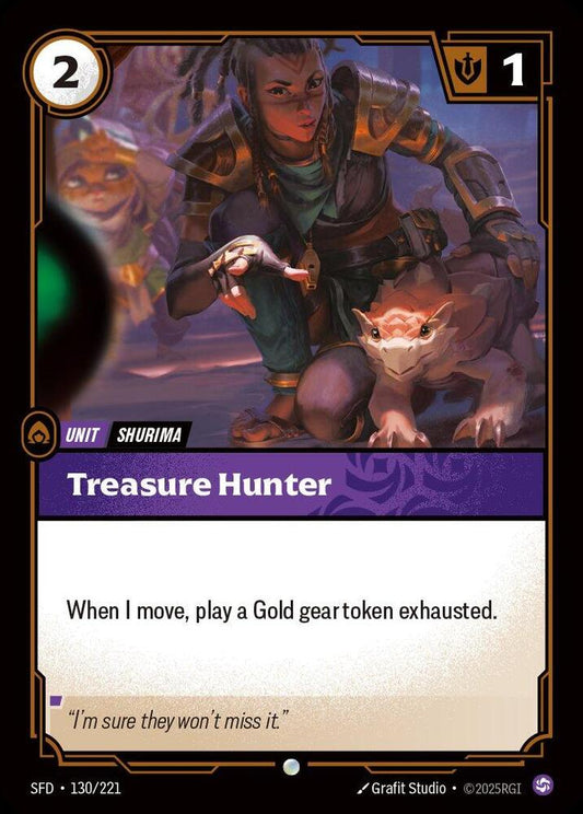 Treasure Hunter 130/221 (Spiritforged) 