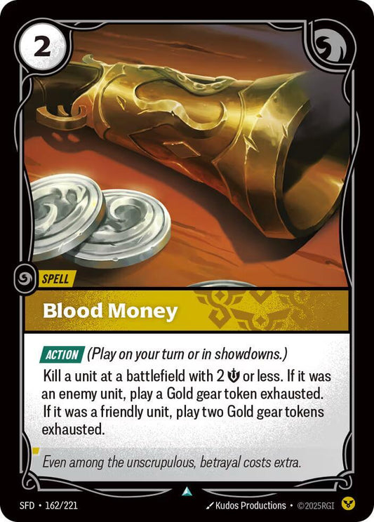 Blood Money 162/221 (Spiritforged) 