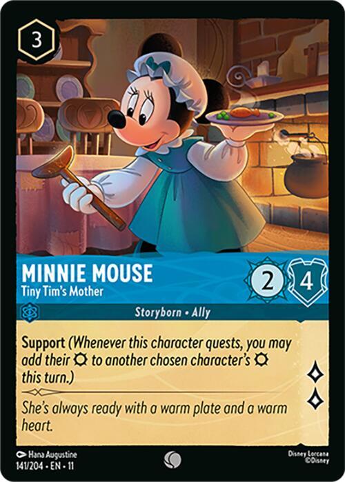 Minnie Mouse Tiny Tims Mother 141/204 ()  - Cold Foil