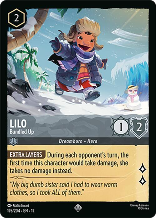 Lilo Bundled Up 195/204 ()  - Cold Foil