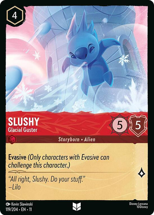 Slushy, Glacial Guster 119/204 (Winterspell)  - Cold Foil