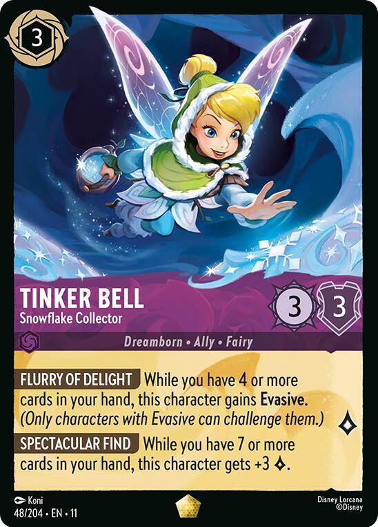 Tinker Bell Snowflake Collector 48/204 (Winterspell) 