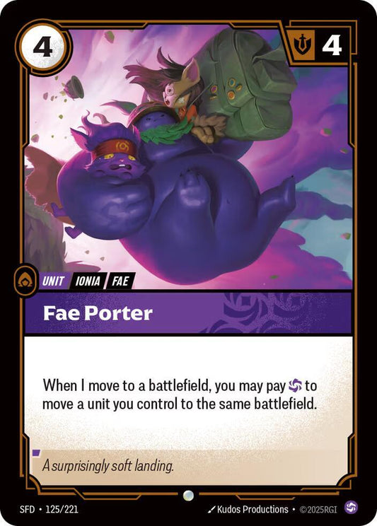 Fae Porter 125/221 (Spiritforged)  - Foil