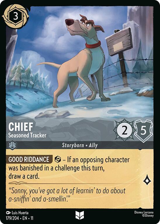 Chief Seasoned Tracker 179/204 (Winterspell) 