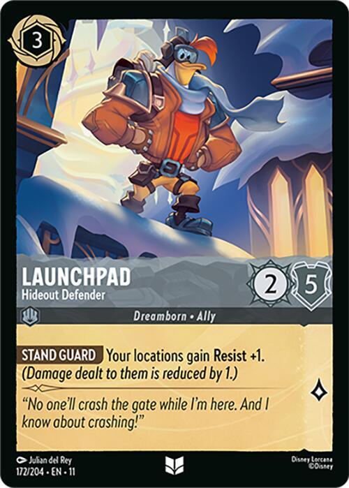 Launchpad, Hideout Defender 172/204 (Winterspell) 