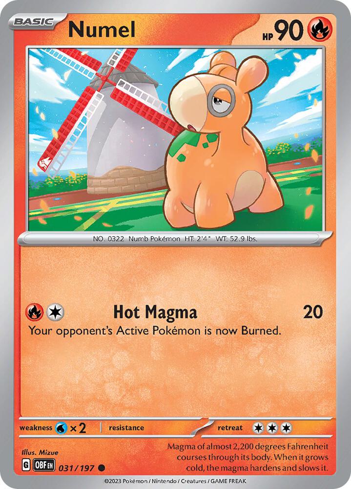 Numel 031/197 (SV03: Obsidian Flames) 