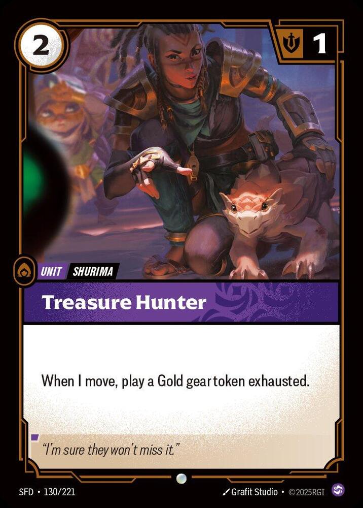 Treasure Hunter 130/221 (Spiritforged) 