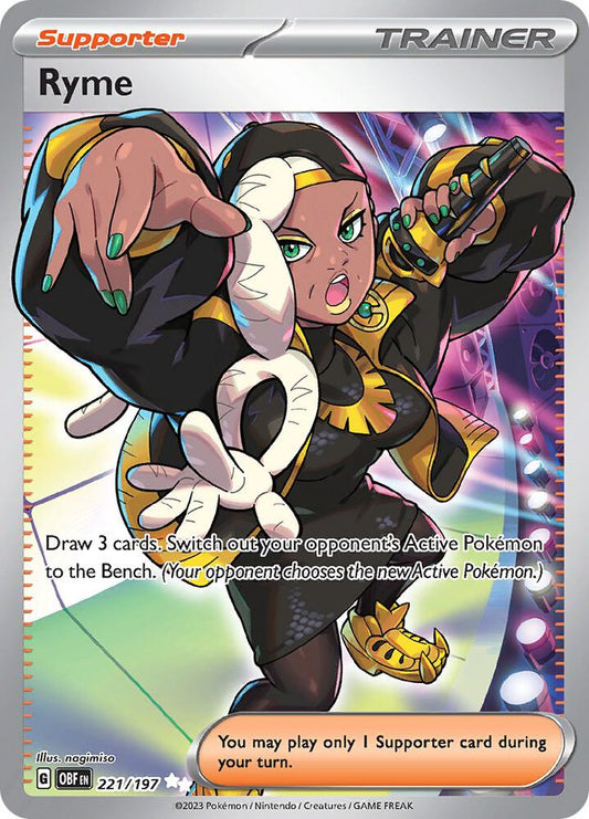 Ryme 221/197 (SV03: Obsidian Flames)  - Holofoil