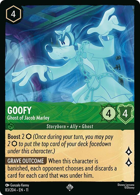 Goofy Ghost of Jacob Marley 83/204 (Winterspell) 