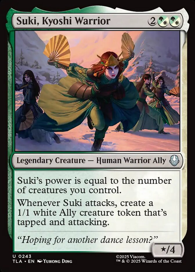 Suki, Kyoshi Warrior 243 (Avatar: The Last Airbender) 