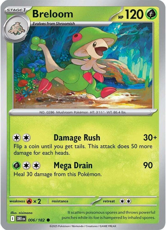 Breloom 006/182 (SV10: Destined Rivals) 