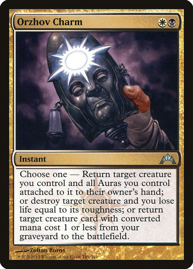 Orzhov Charm 185/249 (Gatecrash)  - Foil