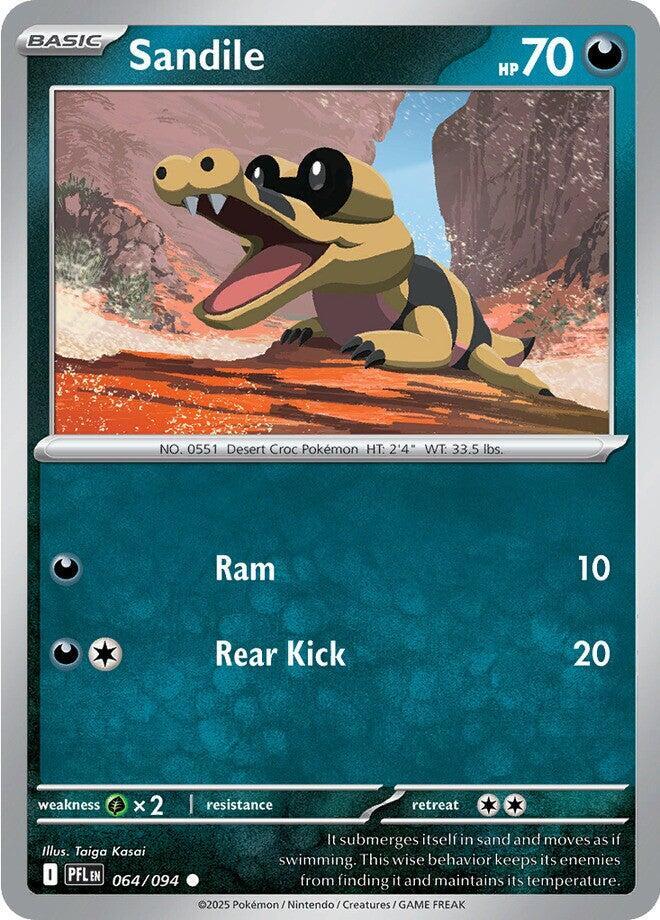 Sandile 064/094 (ME02: Phantasmal Flames) 