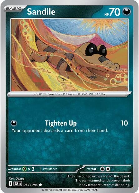Sandile 057/086 (SV: Black Bolt) 