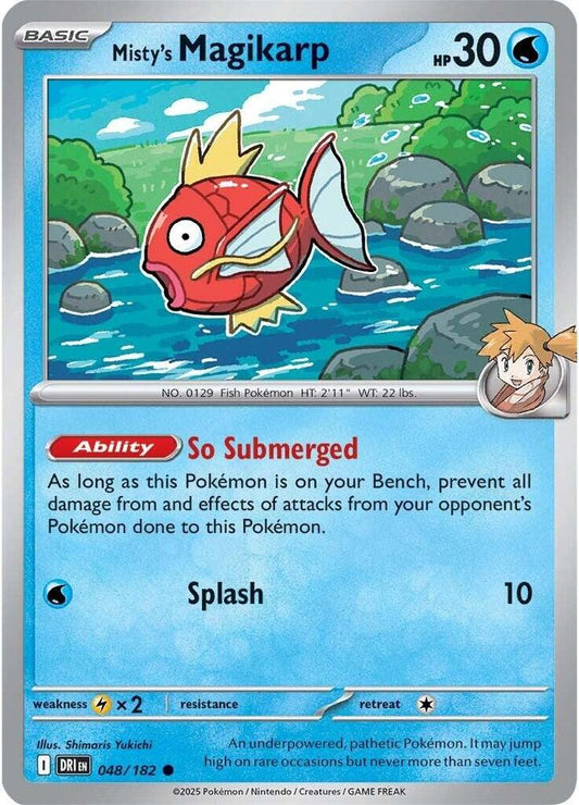 Misty's Magikarp 048/182 (SV10: Destined Rivals) 