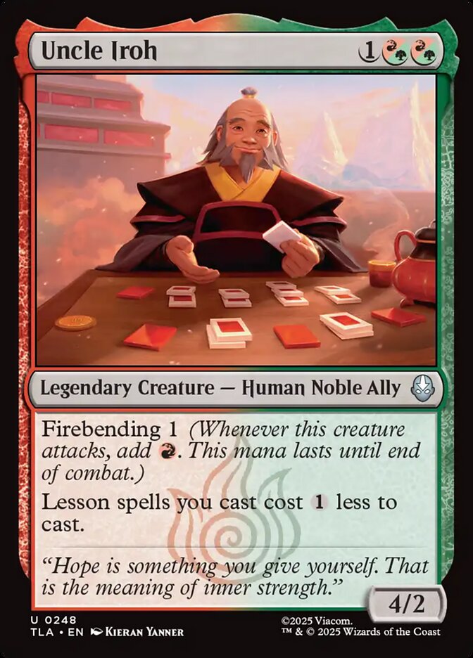 Uncle Iroh 248 (Avatar: The Last Airbender)  - Foil